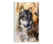 Plakat w ramce, Vintage Dog, 80x60 cm, biała ramka