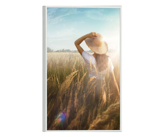 Plakat w ramce, Wheat Field, 21 x 30 cm, biała ramka