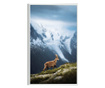 Plakat w ramce, Wild Goat, 60x40 cm, biała ramka