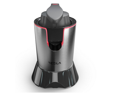 Сокоизстисквачка Tesla CJ301BX, 300W, 0.650 ml, Филтър за пулп, Инокс/Черен