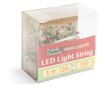 LED lámpák füzérei - nyalóka alakú stift - 2,2 méter - 20 LED - meleg fehér - 2 x AA thumbnail 2