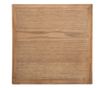 Suport 10 sticle de vin Baki, lemn si otel, 30x30x60 cm