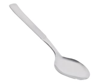 Комплект лъжици Tableware, 3 бр, За основно ястие, Стомана, 20 см, Сив