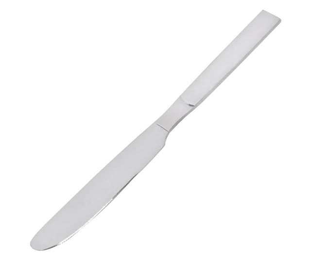 Комплект ножове Tableware, 3 бр, За основно ястие, Стомана, 22 см, Сив