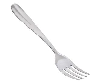 Комплект вилици Tableware, 3 бр, За основно ястие, Стомана, 20.5 см, Сив/Сребрист