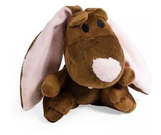 Играчка за куче Felis, Плюшен заек, 35 см, Кафяв
