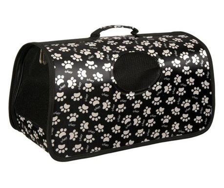 Чанта за транспортиране на домашни любимци Felis, До 3 кг, 44x22x26 см, Черен