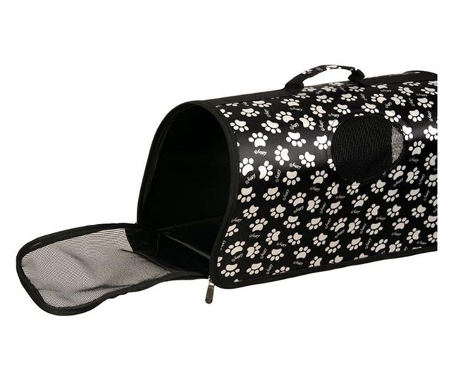Чанта за транспортиране на домашни любимци Felis, До 3 кг, 44x22x26 см, Черен