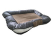 Външно легло за домашни любимци Felis, Непромокаем, 110x80 см, Сив/Кафяв