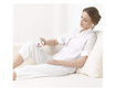 Мини масажор Beurer, Вибрационен масаж, LED светлина, Червен/Бял