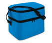 Хладилна чанта Casey, 2 отделения, алуминиево фолио, регулируема, полиестер, Кралско синьо