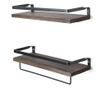 Set Raft Evila Originals 792EVL2887, 40x7 cm, Umeraș, Molid, Maro