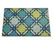 Covoras Chilai Home 877CHL1022, 45x70 cm, PVC, Verde/Albastru