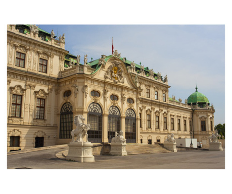 Самозалепващ се и миещ се тапет City42 Belvedere Palace Vienna, 250 x 150 cm