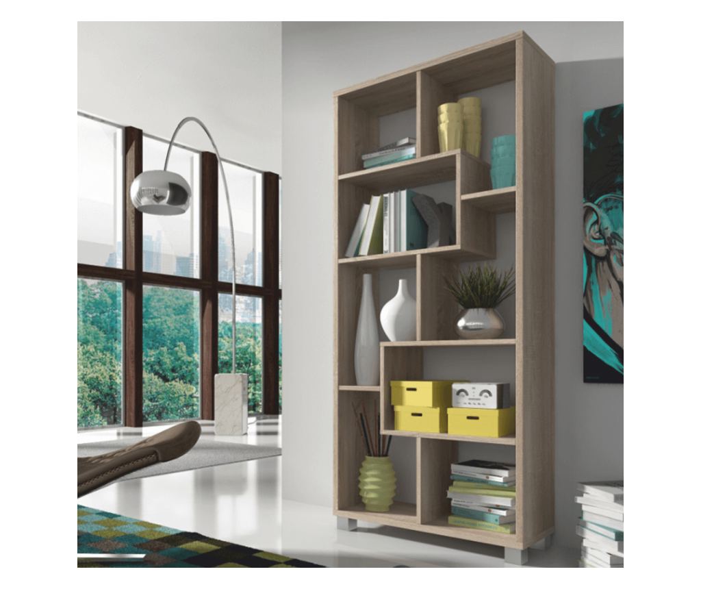 Sonoma tölgy polcos elem Aden 69x25x161 cm - 3