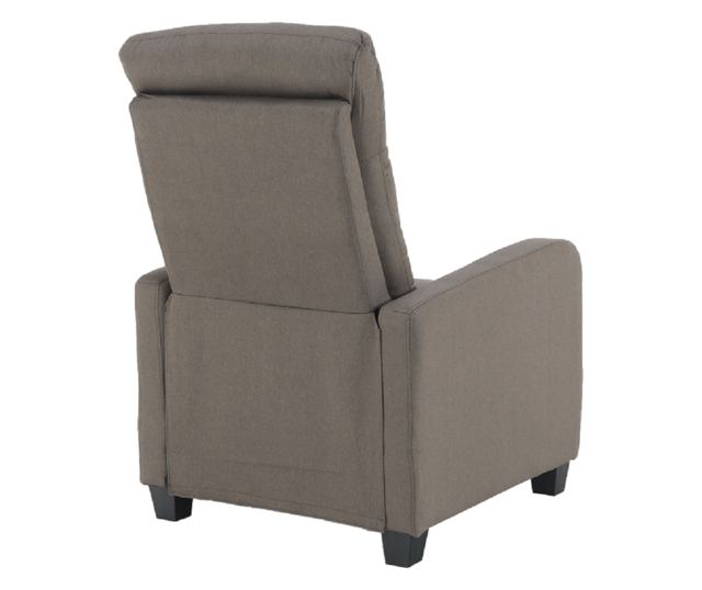 Кафяв платнен фотьойл Turner 72x89x106 см