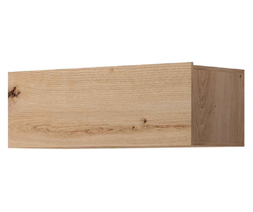 Стенен шкаф Spring 90x37x31 см, естествен дъб Artisan, MDF - Vivre