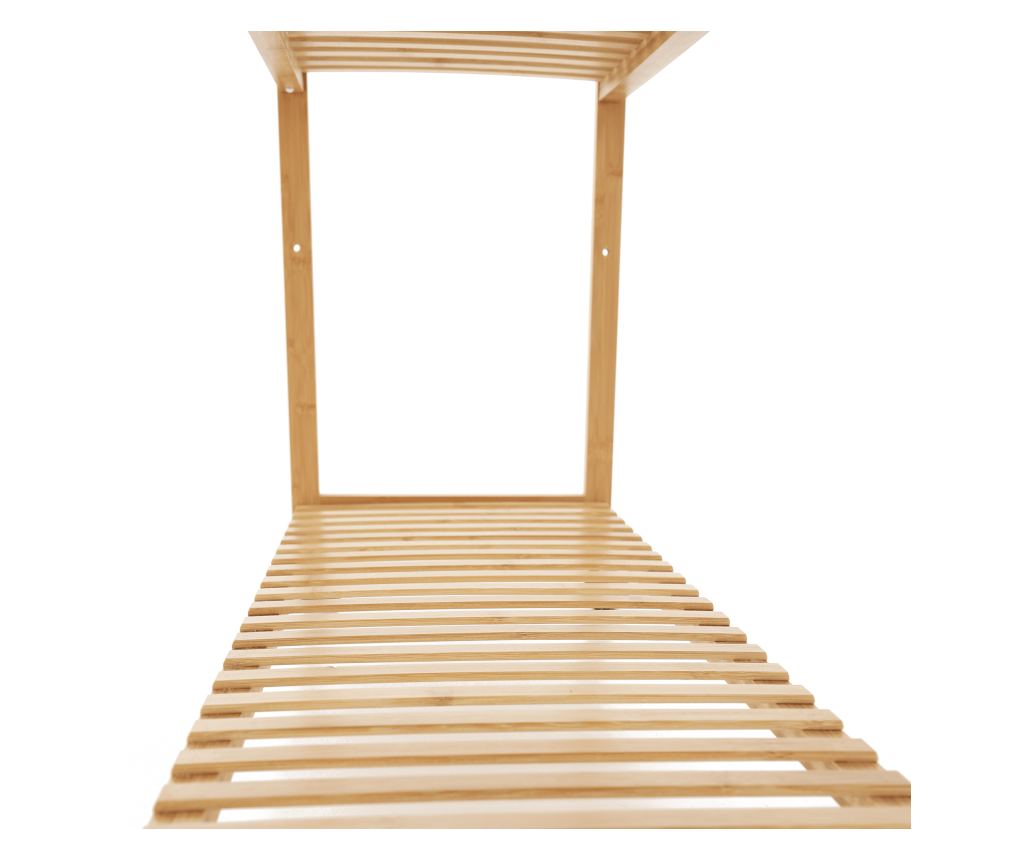 Přírodní bambusový šatní organizér Melar 112,5x35x165 cm - 9