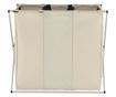 Cos rufe din panza bej Laundry 62x35x60 cm