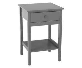 Нощно шкафче Malise сиво от мдф 40x38x60 см