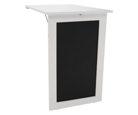 Stenska zložljiva miza z belo tablo Zalman 75,5x50x75 cm