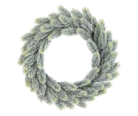 Coronita brad artificial verde Lauryn 40 cm
