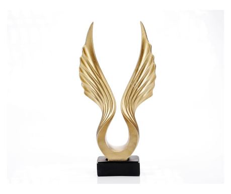 Statueta din rasina, flight gold, auriu, 33 cm