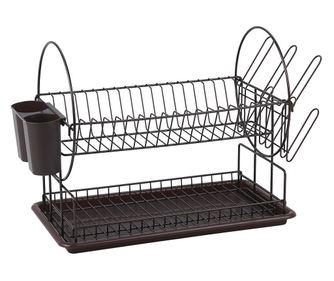 Сушилник за съдове 2 нива Muhler MR-5024PC 50x23.5x33, Бронз - Код G8569
