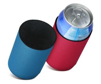 Комплект от 2 термокапачки за кутии от 500 ml, Kwmobile, синьо/червено, неопрен, 55734.04