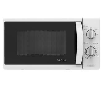 Микровълнова фурна Tesla MW2030MW, 20 литра, Размразяване, 700 W, 5 нива на мощност, Бял