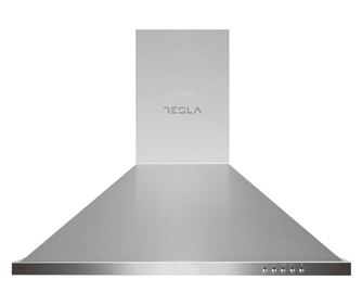 Tesla DC600SX páraelszívó, Horn típus, 125 W, 400 m³/óra, 2 alumínium szűrő, 62 dB, 3 fokozat, rozsdamentes acél.