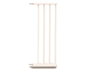 Extensie pentru poartă de protecție Noma, metal, 29,5 x 3 x 73 cm, alb