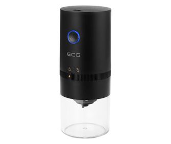 Rasnita de cafea electrica portabila ECG KM 150 Minimo, incarcare USB, 3,7 volti, 13 W, 30 g, culoare neagra