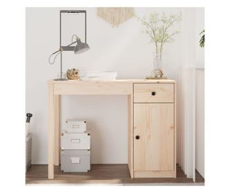 Stol, 100x50x75 cm, masivno borovo drvo