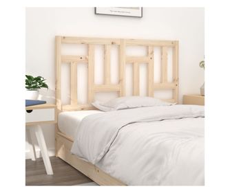 Κεφαλάρι κρεβατιού, 205,5x4x100 εκ., μασίφ ξύλο πεύκου