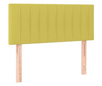 Posteljno vzglavje zeleno 80x5x78/88 cm blago