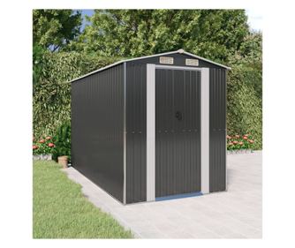 Kertszeti trol, antracit, 192x357x223 cm, horganyzott acl