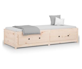 Dnevni ležaj 80 x 200 cm od masivne borovine