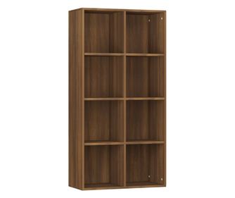 Βιβλιοθήκη/Βοηθητικό Ντουλάπι Καφέ Δρυς 66x30x130εκ Επεξ Ξύλο