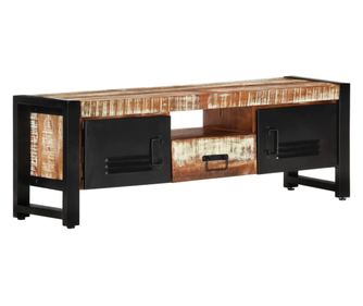 TV skříňka 120 x 30 x 40 cm masivní recyklované dřevo