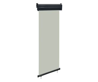 Вертикална тента за балкон, 60x250 см, сива