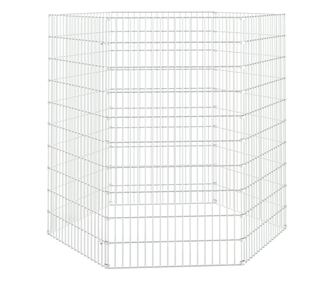 6-delna ograda za zajce 54x100 cm pocinkano železo