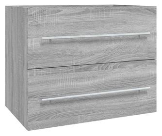 Ormarić za umivaonik boja hrasta sonome 60x38,5x48 cm drveni