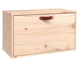 tömör fenyőfa faliszekrény 60 x 30 x 35 cm