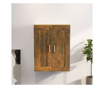 Zidni ormar, dimljeni hrast, 69,5x32,5x90 cm obrađeno drvo