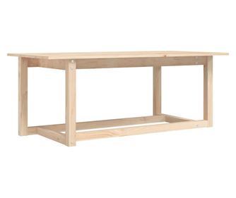 tömör fenyőfa dohányzóasztal 110 x 55 x 45 cm