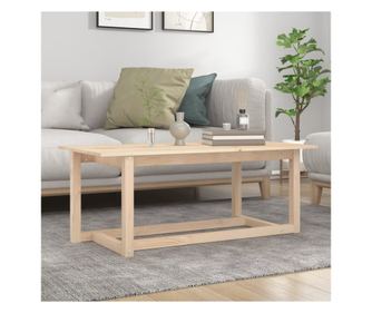 Măsuță de cafea, 110x55x45 cm, lemn masiv de pin