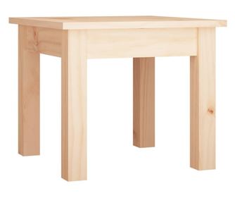 Klubska mizica 35x35x30 cm trdna borovina