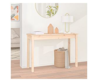 Κονσόλα, 110x40x75 εκ., από μασίφ ξύλο πεύκου