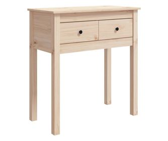 Конзолна маса 70x35x75 см борово дърво масив